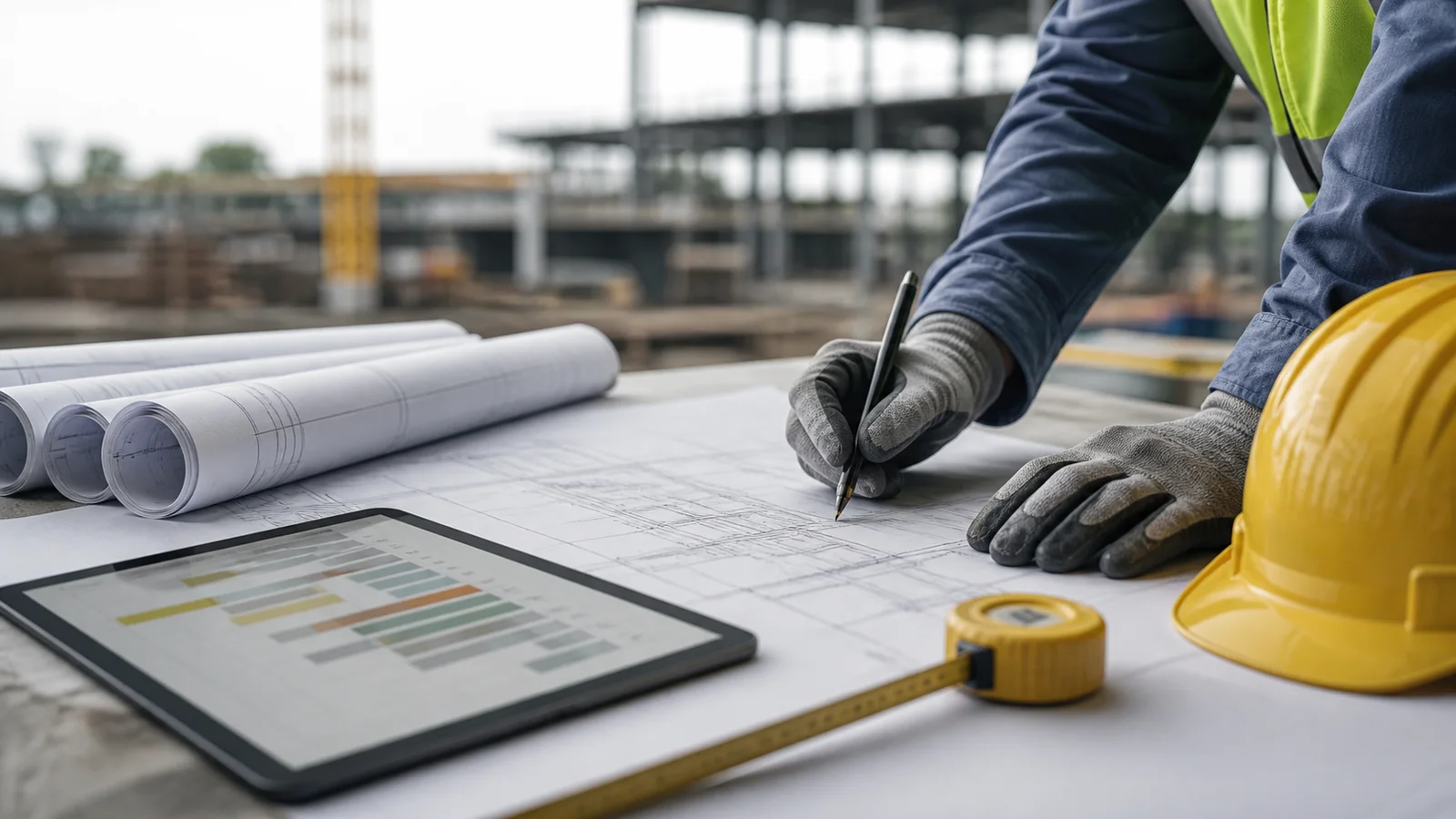 Controlo inteligente de projetos e obras